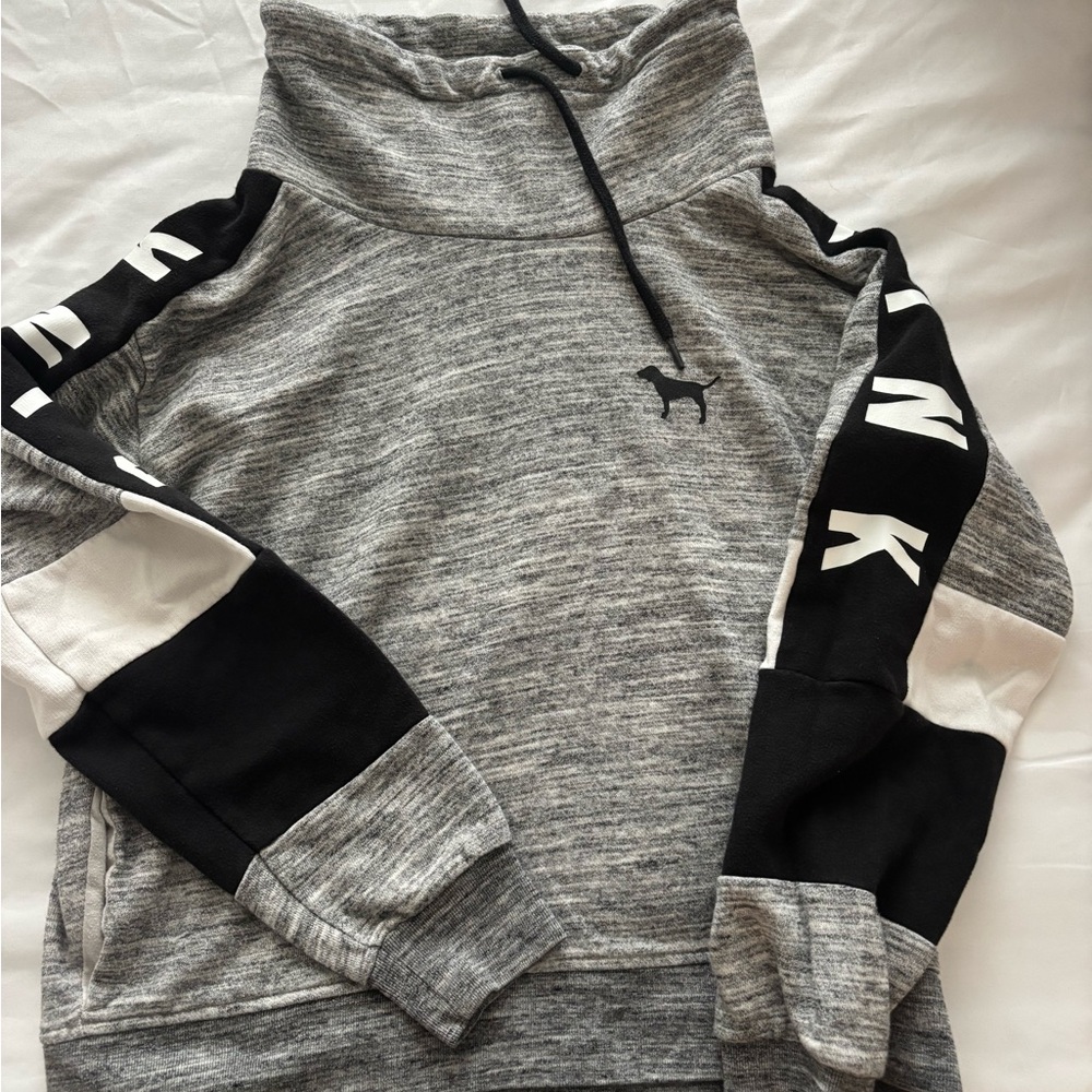 Victoria's Secret Pink Heathered Gray Sweatshirt